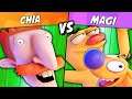 Magi (CatDog) vs Chia (Nigel Thornberry) - Nickelodeon All-Star Brawl