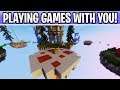 Minecraft 1.16 Chatting While Playing Mini-Games With Subscribers!