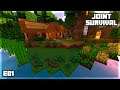 Minecraft Joint Survival - A perfect starter house! | 1.17 | E01