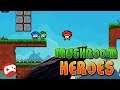 Mushroom Heroes - Puzzle Nes retro platformer - iOS/Android Gameplay Video