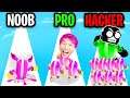 NOOB vs PRO vs HACKER In GANG RUN!? (ALL LEVELS!)