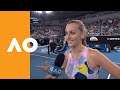 Petra Kvitova: "It was tough to play against her" | Australian Open 2020 R1