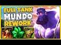 REWORKED MUNDO IS THE BEST TANK EVER CREATED! Mundo Rework Top Gameplay - League of Legends