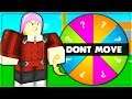 SPIN THE WHEEL FOR DARES AND CHALLENGES in ARSENAL (ROBLOX)