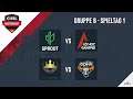 Sprout vs. AHG & TTC vs. epikk - ESL Meisterschaft 2020 - Season 1 - Spieltag 1.3