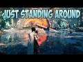 Standing Around in Ashes of Creation Apocalypse Thinking Stuff