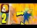 Super Stickman Fight - Never End Game - Gameplay Walkthrough Ep 2 - Vegeta SSJ 1 Dragon Ball