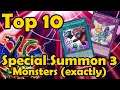 Top 10 Cards That Let You Special Summon 3 Monsters in YuGiOh