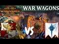 War Wagons OP? Empire Vs High Elves. Total War Warhammer, Multiplayer