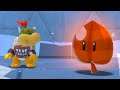 What happens when Bowser Jr. collects the Super Leaf in Bowser's Fury?