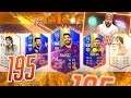 WOW THIS DRAFT IS EPIC! INSANE 195 DRAFT CHALLENGE!! FIFA 19 Ultimate Team