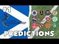 2021/22 Scottish Premiership Predictions - Matchday 1