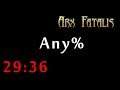 Arx Fatalis speedrun (any% - 29:36 RTA)