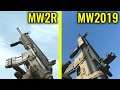 Call of Duty MW2 Remastered vs MW 2019 - Weapons Comparison