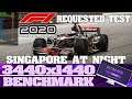 F1 2020 Requested Test | Singapore Night | RTX 2080 ti | i9 9900k | Ultrawide 3440x1440