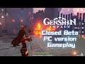 Genshin Impact Closed Beta PC Version Gameplay