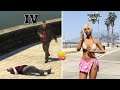 GTA IV NPC vs GTA V NPC - WHO ARE THE BEST? (Why GTA V why???)
