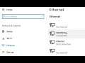 How to Remove Unnamed Ethernet Network List in Windows 10