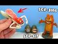 Making BRIDGE WORM, GARFIELD SCP-3199 and SCP-617 with Clay | Garry’s Mod and Trevor Henderson