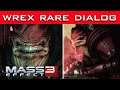 Mass Effect 3 RARE DIALOGUE with Wrex if Shepard Destroyed Maelon's Data