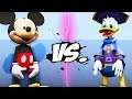 MICKEY MOUSE VS DONALD DUCK - EPIC BATTLE