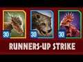 NEW MAX LEVEL 30 EPIC RUNNERS-UP STRIKE EVENT (JURASSIC WORLD ALIVE)