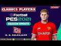 O. G. SOLSKJAER face+stats (Classics Players) How to create in PES 2021