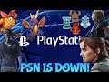 PSN Is Down!! PS5 Game Crashes + Checking For Saved Cloud Storage Error