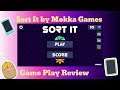 Sort It By Mokka Games #GamePlay #Review #MobileGaming