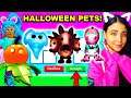 🎃 TRADING HALLOWEEN PETS IN ROBLOX ADOPT ME! #AD 🎃