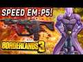 WE ARE SPEED! M10 EM-P5 MOZE SHOWCASE! Super Speed Moze EM-P5 Showcase Borderlands 3| Moze EM-P5