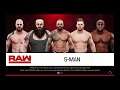 WWE 2K19 Ricochet VS Miz,Strowman,Lashley,Cesaro 5-Man Elimination Match
