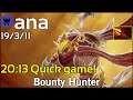 20:13 Quick game! ana [OG] plays Bounty Hunter!!! Dota 2 7.21