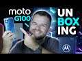 CHEGOU! NOVO MOTO G100: É topo de linha ou intermediário? - Unboxing e primeiras impressões