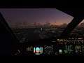 Cockpit Condor A330-900 Sunset Landing at Bangkok [BKK] - MS Flight Sim 2020