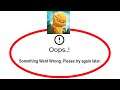 Fix Dino Bash Apps Oops Something Went Wrong Error Please Try Again Later Problem Solved