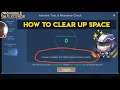 HOW TO CLEAR UP SPACE CLEAR REDUNDANCY MOBILE LEGENDS