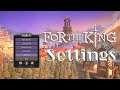 How To Enable/Disable Controller Input In For The King