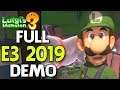 Luigi's Mansion 3 - FULL DEMO GAMEPLAY + BOSS BATTLE! (E3 2019)