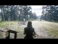 Red Dead Redemption 2 - John Marston Robs Old Lady at Watson's Cabin