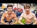 Swapping Lives with the Worlds Strongest Kid! (18 YEARS OLD)