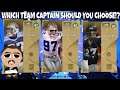 TEAM CAPTAINS! WHICH TEAM CAPTAIN SHOULD YOU CHOOSE! MADDEN 21 ULTIMATE TEAM