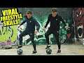 Viral Football FREESTYLE Skills! 😱⚽️ (Neymar/Ronaldo/Mbappé Style)