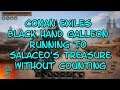 Conan Exiles Black Hand Galleon Running to Salaceo's Treasure Without Counting
