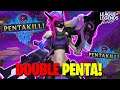 DOUBLE PENTA!! - LEAGUE of LEGENDS WILD RIFT WTF & Funny Moments #61