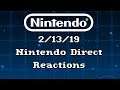 Nintendo Direct 2/13/19 Reactions