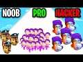 NOOB vs PRO vs HACKER In COUNT MASTERS!? (ALL LEVELS!)