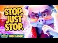 PORKY PIG RAPS IN NEW SPACE JAM 2 A NEW LEGACY CLIP | Double Toasted