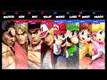 Super Smash Bros Ultimate Amiibo Fights – Kazuya & Co #401 Iron Fist vs Super Mario