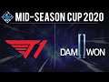 T1 vs DWG - Mid-Season Cup 2020 Group A - T1 vs DAMWON Gaming